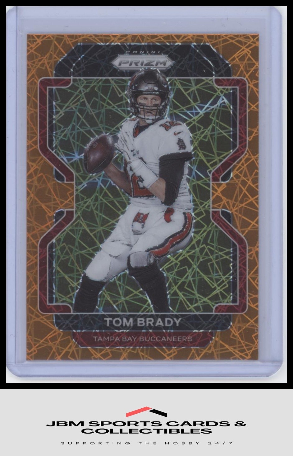 2021 Panini Prizm #294 Tom Brady Lazer
