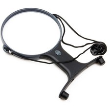 Carson HF-66 2x MagniShine Hands Free LED Lighted Magnifier
