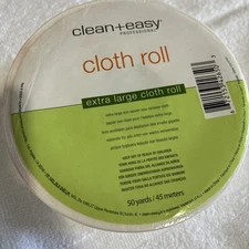 Clean & Easy extra large non woven wax remover cloth 50 yards Free Shipping