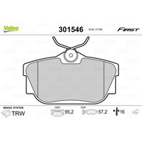 Valeo BremsbeläGe Hinten FüR Nissan Primastar Kasten Renault Trafic III
