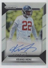 2016 Panini Prizm Rookie Auto Silver Prizm Keanu Neal #RA-KNL Auto 10up