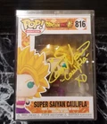 Super Saiyan Caulifla #816 Funko Pop Autographed Coa JSA Elisabeth Maxwell DBS