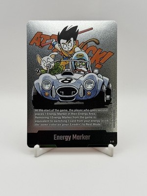 E-71 Energy Marker Silver - SB02 Manga Booster - Dragon Ball Super Fusion World