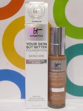 IT COSMETICS YOUR SKIN BUT BETTER FOUNDATION 44 TAN WARM 1 OZ New In Box