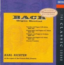 Organ Works-Var von Johann Sebastian Bach | CD | Zustand sehr gut
