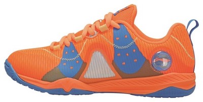 Li-Ning Professional Herren Tischtennis Schuh Mountains - Orange-Blau Top Schuh