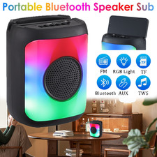 1500W Portable Bluetooth Speaker Sub woofer Heavy Bass Sound System HI-FI Party