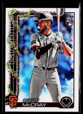 2025 Topps Holiday #H53 Grant McCray San Francisco Giants