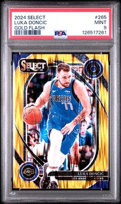 2024-25 Panini Select - Courtside Luka Dončić #265 Gold Flash
