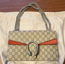 Gucci Red GG Supreme Canvas Dionysus