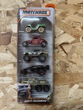 Matchbox Dirty Mudders 164 Vehicles Pack Of 5 Matchbox Dirty Mudders 164 Vehicles Pack Of 5