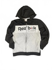 Reebok Classic Boy's Zip-Up Hoodie Sweatshirt Jacket - Size Large 14/16 
