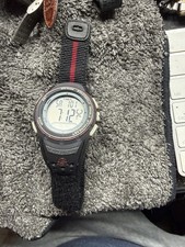 Orologio digitale Timex Expedition Indiglo WR100M cinturino pelle/nylon testato