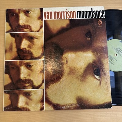 1970 Van Morrison Moondance US Press Vinyl LP Warner Brothers VG+ Green Label