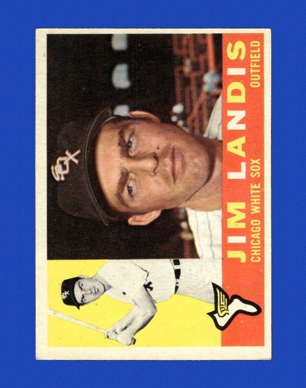 1960 Topps Set-Break #550 Jim Landis VG-VGEX *GMCARDS*