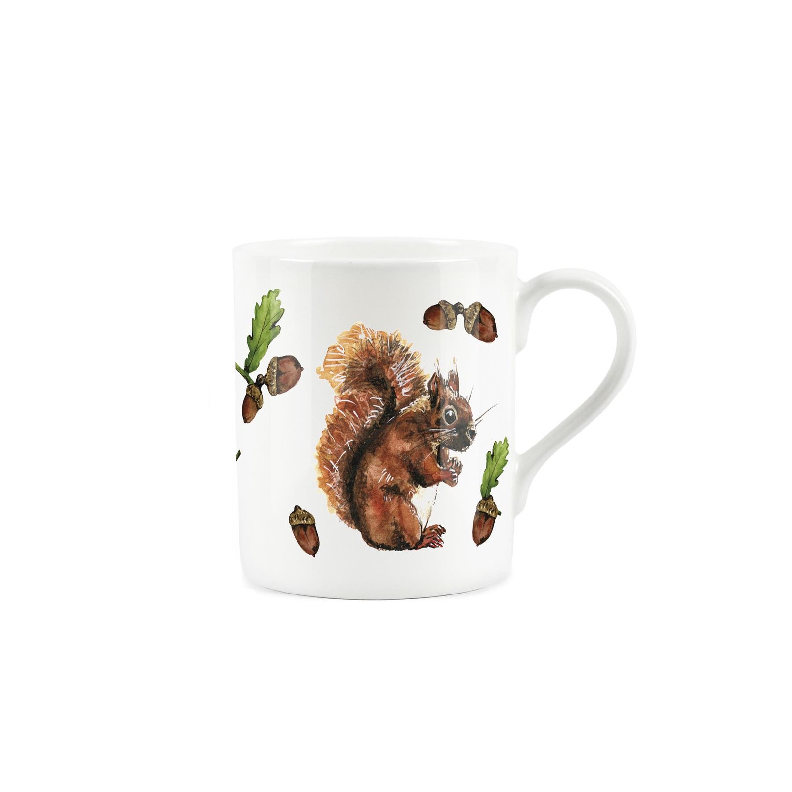 Red Squirrel Mug - Small Bone China Tea/Coffee British Animals Gift