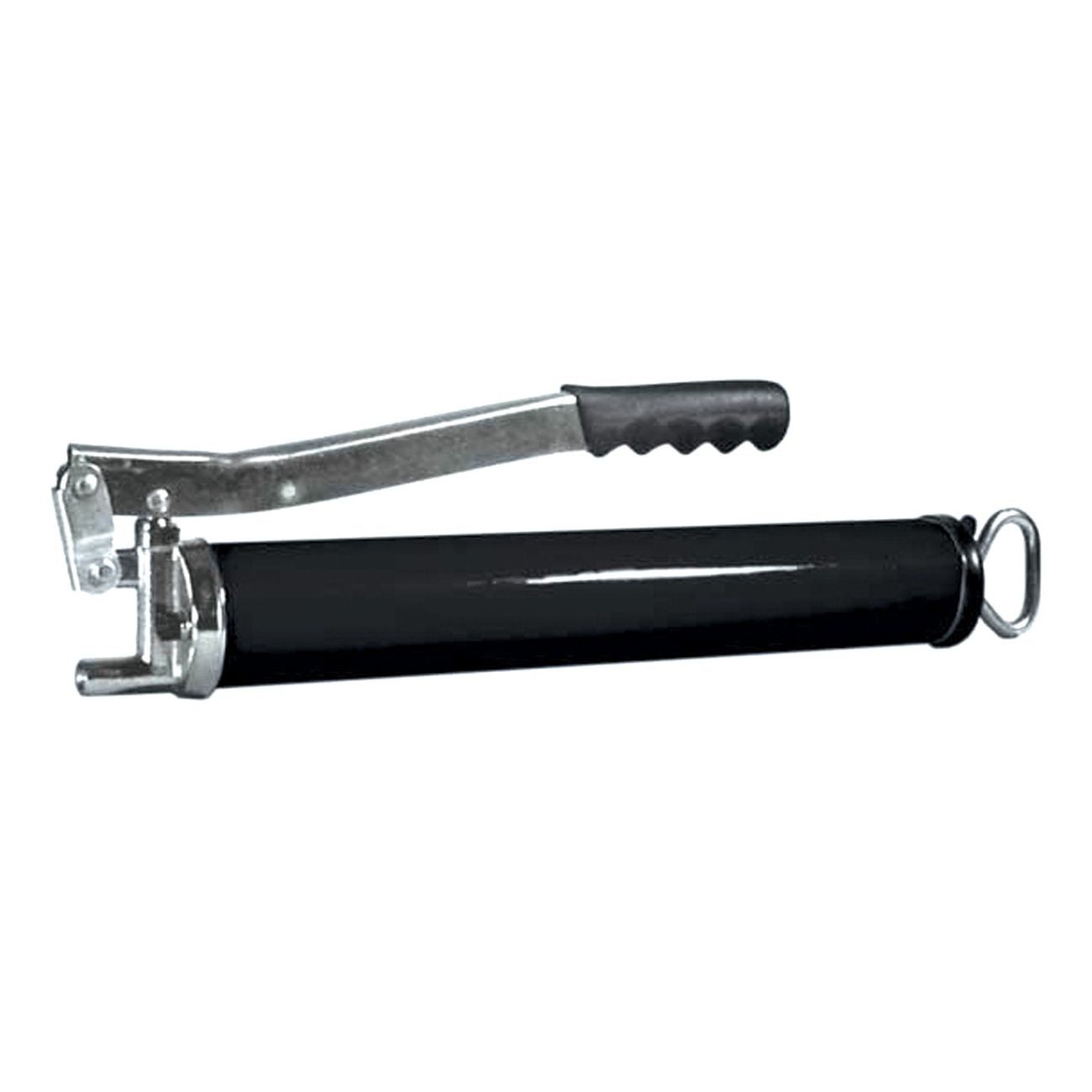 Ingrassatore a Leva 500g Acciaio Brunito | Design Ergonomico Officina