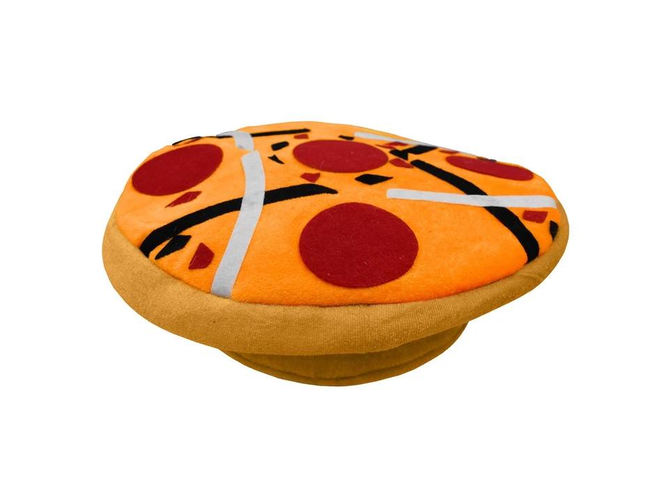 Juego de 6 sombreros para pizza ridícula comida fiesta gorra de felpa novedad disfraz de Halloween accesorio Foto 2 de 4