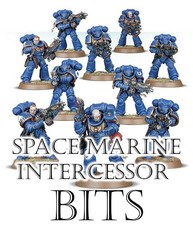 Warhammer 40k Space Marine Intercessor Bits, Games Workshop, Adeptus Astartes