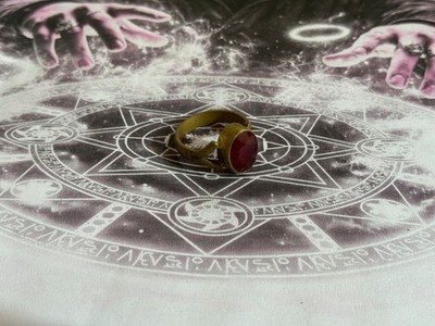 'Most' Ring Power Queen Succubus Very Blessed Silver Collectible