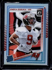 2025 Panini Donruss Optic Emeka Egbuka Rated Rookie Holo Prizm #265 Buccaneers