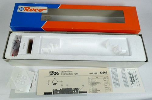 ROCO 43669 LEERKARTON E-Lok BR 1020 003-8 ÖBB Spur H0 OVP Leerverpackung 43664 | Zustand: Gebraucht