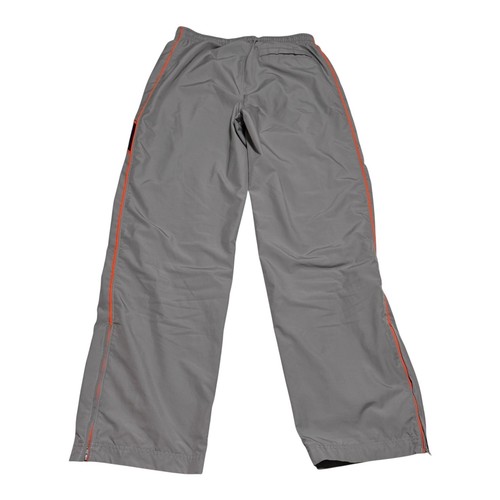 Vintage 2000s Nike Fleece Gray Orange Track Pants Men’s XL - Picture 4 of 13
