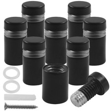 Aoserge Stainless Steel Standoff Screws, Black, 1/2 x x 3/4 Inch, Black