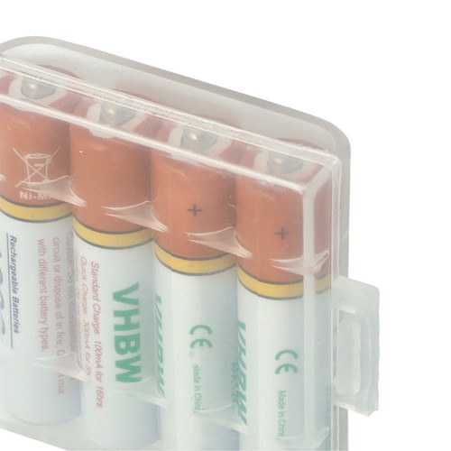 4x AAA Micro Akku für Panasonic KX-TGC463 KX-TGE210 KX-TGC462 1000mAh 1,2V - Zdjęcie 6 z 9