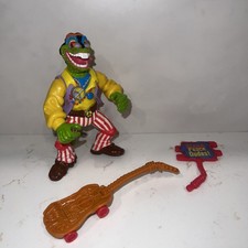 Rock 'N Roll Mondo Gecko Teenage Mutant Ninja Turtles 1992 Near Complete TMNT  