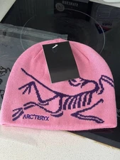 Arc'teryx Bird Word Toque Beanie Hat Pink Bliss - Arctic Silk  Authentic NWT