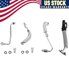 NEW Turbo Charger Coolant Return Hose Line Kit  For Chevy Cruze Buick GM 1.4L