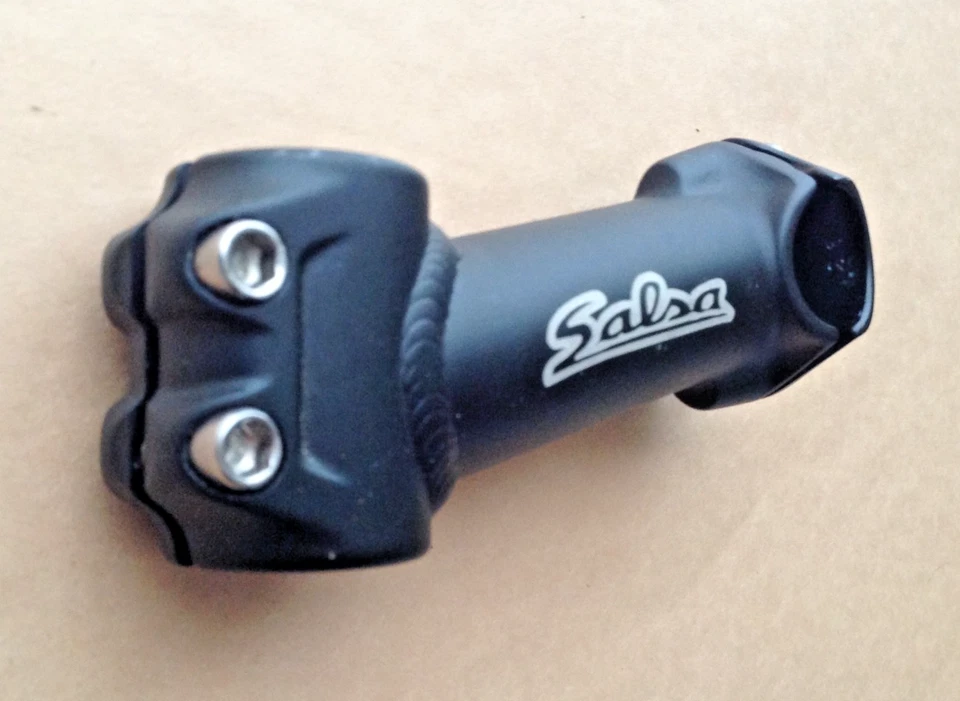 SALSA BICYCLE 1 1/8 INCH THREADLESS STEM 12 DEGREE 110 MM REACH 25.4 MM CLAMP - Image 2 of 4