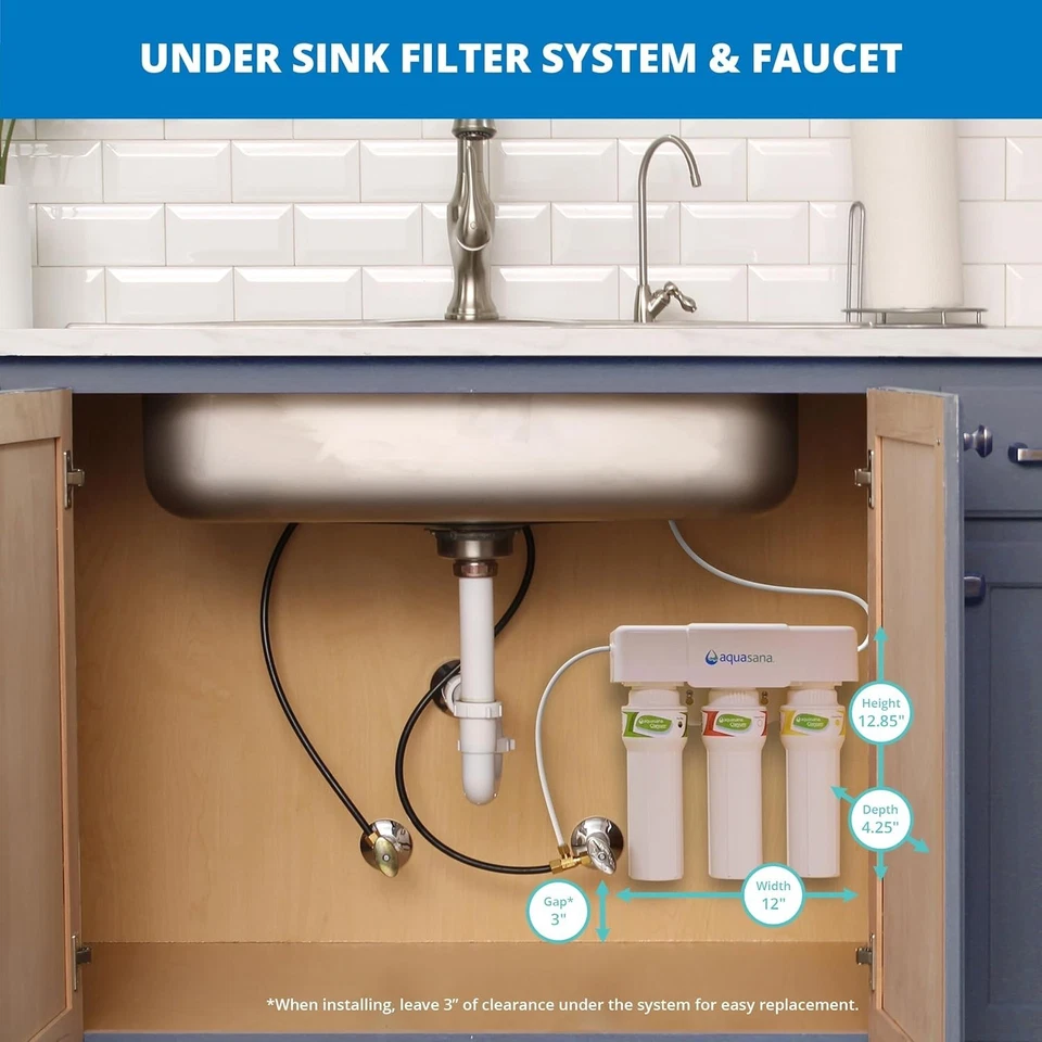 Max Flow 3-Stage Water Filter - Easy Install & Long Lasting - Image 4 of 4