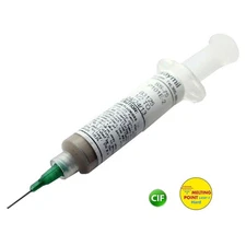 Hard Silver Solder Paste With Flux 1/2 Oz Troy(15.5 g) Syringe Soldering Repair