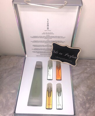  VERY RARE BCBGirls 5 Perfume Gift Set NATURE, SEXY, STAR, METRO Eau de Toilette