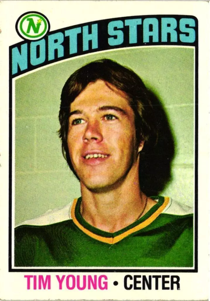 Tim Young trading card