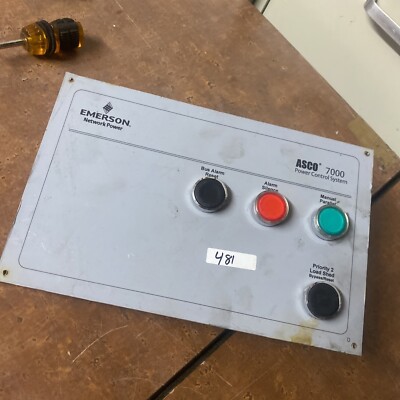 ASCO 7000 Power Control System Emerson Network Power Board Fast Shipping!