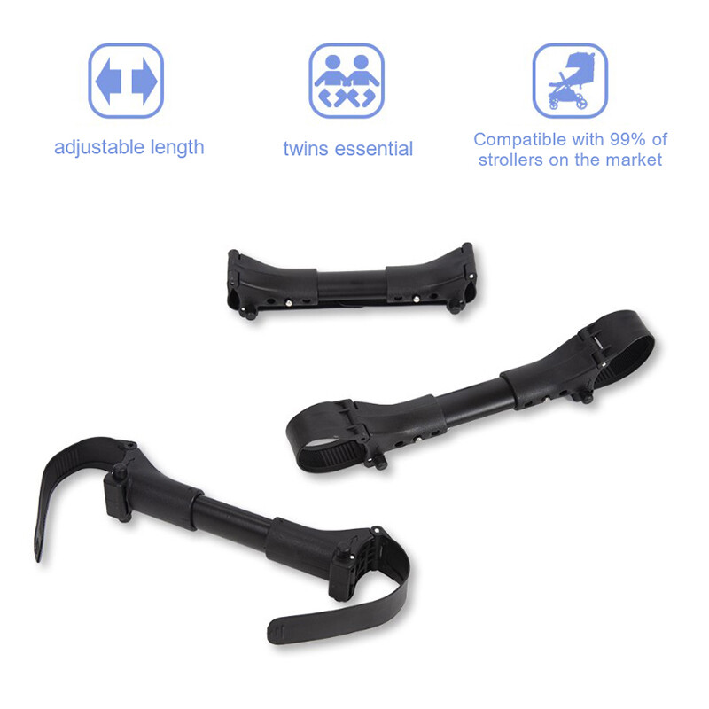 Uxely Stroller Connector Twin Strollers Connector For Toddlers Baby Stroller