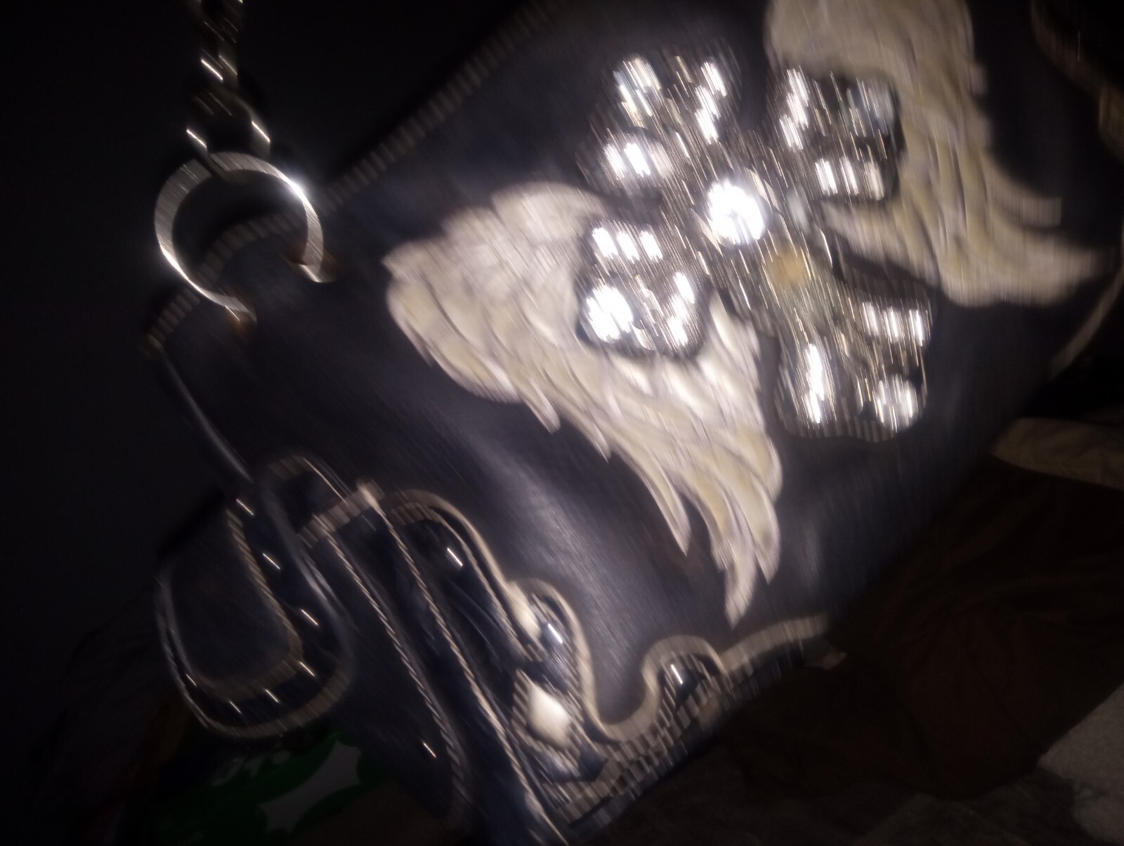 Y2K Camouflage Cross Carry Purse Handbag Women Shoulder Bag Grunge Western