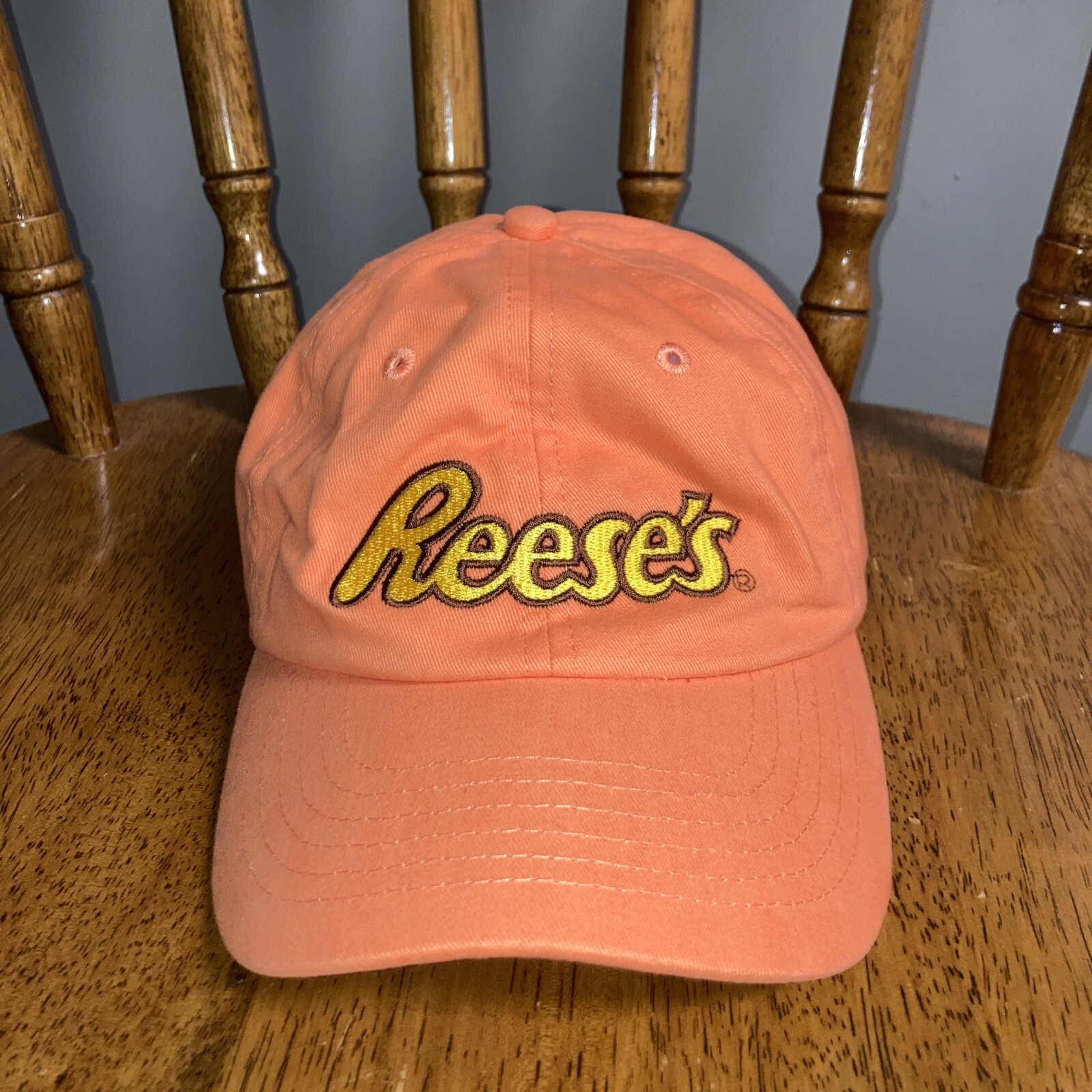 Reeses Pieces Peanut Butter Cups Orange Ballcap By J … Gem