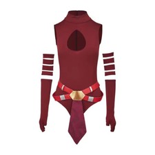 Women Ahsoka Tano Cosplay Costume Halloween Jumpsuit Outfit Full Set