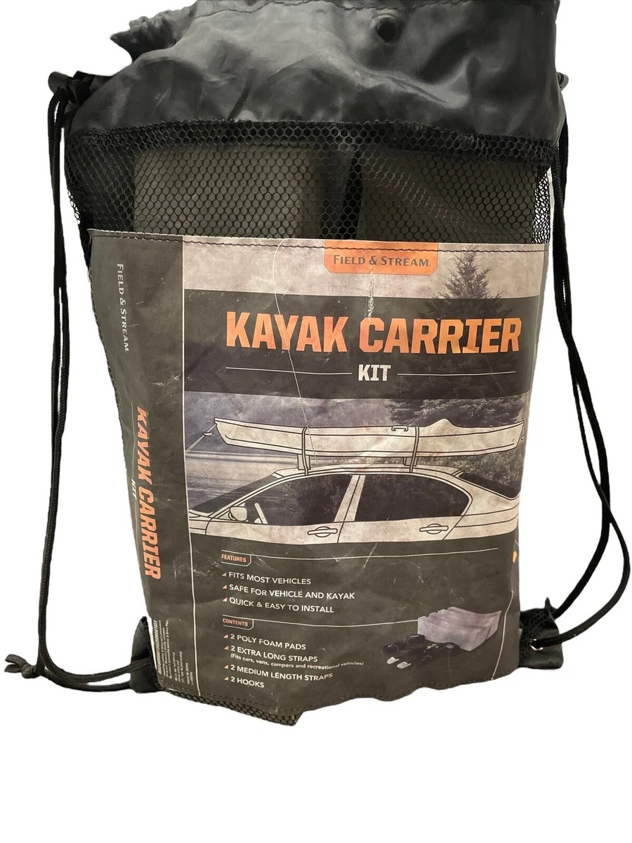 Field & stream deluxe kayak carrier kit hot sale