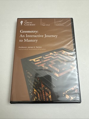 Geometry : An Interactive Journey to Mastery by James S. Tanton (2014, DVD) New