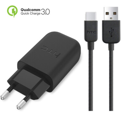 Original HTC U11/ U11+/U11 Life Schnellladegerät Netzteil Daten/Ladekabel Typ C