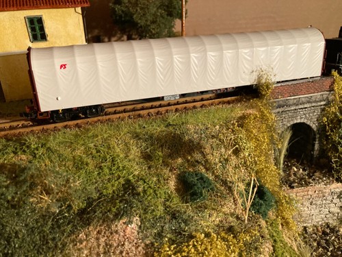 Roco H0 - 47607 Schiebeplanenwagen der FS - Foto 3 di 9