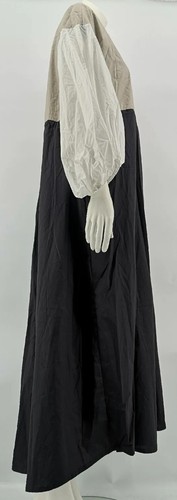 Collection Privee? Women's Black Brown White Long Dress Size IT 44 UK 12 - New - Picture 4 of 9