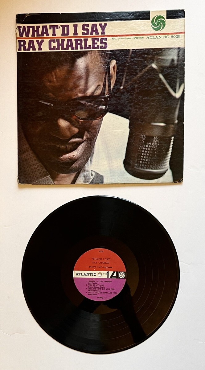 洋楽 RAY CHARLES WHAT'D I SAY ATLANTIC 8029 Ray Charles – What'd I Say – Vinyl (LP, Album + 2 more