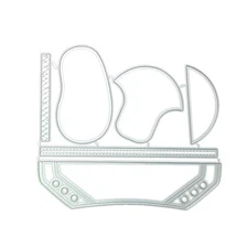 Metal Holiday Shoes Cutting Dies Embossing Stencils Template Card Making