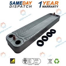 Worcester 24 i Junior HE Mk5 2013 NG/LPG Boiler Plate Heat Exchanger (PHE) (12PL